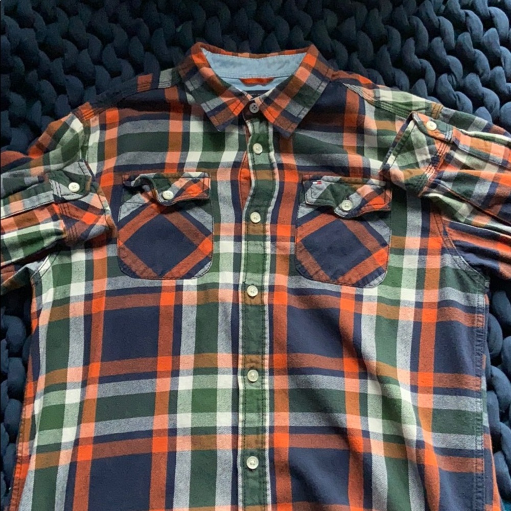Tommy Hilfiger boys flannel